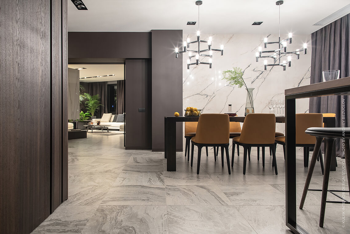 Downtown Penthouse - Kulyk Interior Design Studio