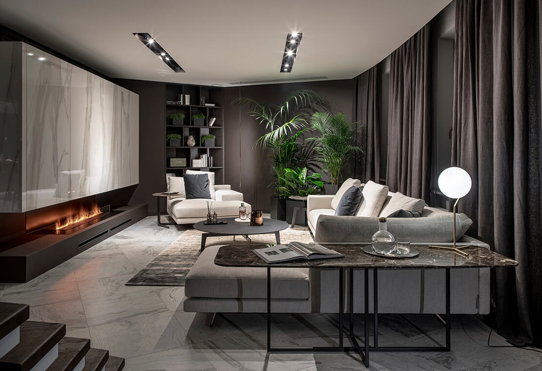 Downtown Penthouse - Kulyk Interior Design Studio
